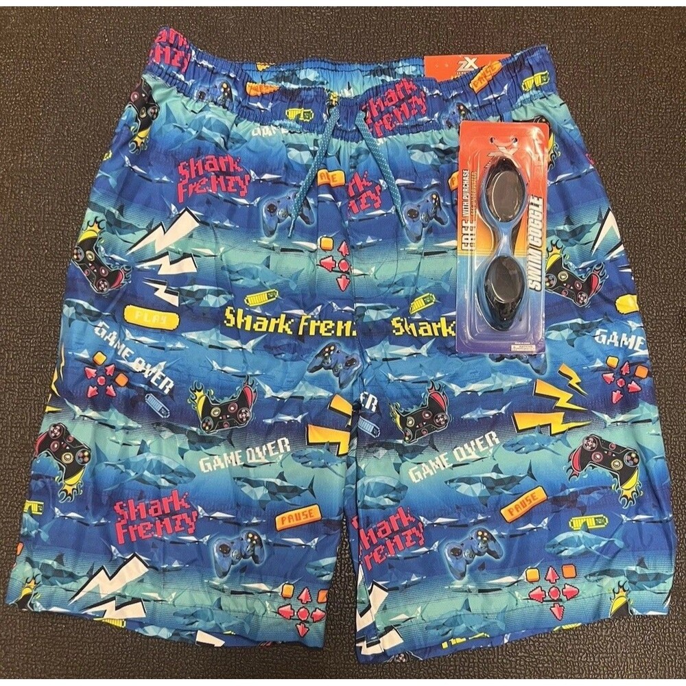 ZeroXposur Men's UPF 50+ Sun Protection Comfort Liner stretch fabric Swim Trunks